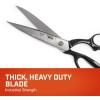 Crescent Wiss 12″ Bent Handle Industrial Shears – Professional Heavy Duty Utility Scissors Tool for Sewing Fabric, Upholstery & Leather – W22N(Bent Handle Industrial Shears)
