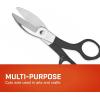 Crescent Wiss 7-3/4″ High Leverage Multi-Purpose Shears – Sharp Utility Scissors for Fabric Cutting, Tailoring, Sewing – Professional Hand Tool – 2DAN