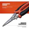 Crescent Wiss 8-1/2″ EZ Utility Snip – Easy Snips for Home Improvement, Repair Shops & Garden – Heavy Duty Electrician Tools – WEZSNIP(Pack of 2)