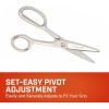 Crescent Wiss 8-1/2″ Industrial Inlaid Shears – Professional Poultry Cutting Scissors – Heavy Duty Hand Tool – 1DSN