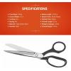 Crescent Wiss 8-1/8″ Industrial Bent Trimmers – Heavy Duty Scissors Cutting Tool for Sewing Fabric, Carpet, Drapery, Upholstery – Professional Shears – 428N