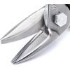 Crescent Wiss 9-3/4″ MetalMaster Compound Action Straight and Left Aviation Snips – M1R(1 Count (Pack of 1))