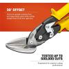 Crescent Wiss 9-4/5″ Offset Straight Aviation Snips – M8OS(Straight)