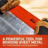 Crescent Wiss Folding Tool – Sheet Metal Bending Tool – Made from 16 Gauge Steel – Hand Tool for HVAC Applications – WF12-12″, Red(18″)