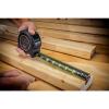 Lufkin 1-3/16 x 25′ Command Control Series Black Clad Tape Measure – L1025CB-02(7.6 m (Pack of 2))