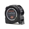 Lufkin 1-3/16 x 25′ Command Control Series Black Clad Tape Measure – L1025CB-02(7.6 m (Pack of 2))