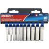 Crescent 10 Piece 1/4″ Drive 6 Point Deep Metric Socket Set – CSAS11N