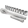 Crescent 12 Piece 1/4″ Drive 6 Pt. Metric Mechanics Tool Set – CSWS14MM12
