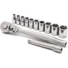 Crescent 12 Piece 1/4″ Drive 6 Pt. SAE Mechanics Tool Set – CSWS14SAE12(12 Piece 1/4″ Drive Set)
