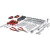 Crescent 150 Piece 1/4″ and 3/8″ Drive 6 Point SAE/Metric Professional Tool Set – CTK150(150 Piece)