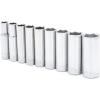 Crescent 9 Piece 3/8″ Drive 6 Point Deep Metric Socket Set – CSAS7N(One Size)