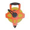 Crescent Lufkin 1/2″ x 100m/328′ Hi-Viz® Orange Fiberglass SAE/Metric Dual Sided Tape Measure – FM100CME, Orange/Black(100 m)