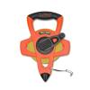 Crescent Lufkin 1/2″ x 30m/100′ Hi-Viz Orange Fiberglass SAE/Metric Dual Sided Tape Measure – FM030CME(30.5 m)