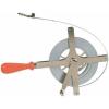 Crescent Lufkin 1/4″ x 30m/100′ Derrick SAE/Metric Dual Sided Chrome Clad Tape Measure – C2276MEN