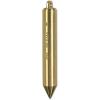 Crescent Lufkin 20 oz. Inage Solid Brass Cylindrical Plumb Bob – TT590N , Black