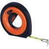 Crescent Lufkin 3/8″ x 50m/164′ Hi-Viz® Orange Speedwinder® SAE/Metric Yellow Clad Dual Sided Long Steel Tape – HYT50CME