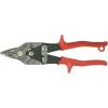 Crescent Wiss MetalMaster Offset Straight & Right Cut Aviation Snips – Heavy-Duty Metal Cutter with Spring-Loaded Return – Premium Hand Tool – M7R – 9-1/4″, Green(Bulldog)