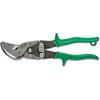 Crescent Wiss MetalMaster Offset Straight & Right Cut Aviation Snips – Heavy-Duty Metal Cutter with Spring-Loaded Return – Premium Hand Tool – M7R – 9-1/4″, Green(Right/Straight)