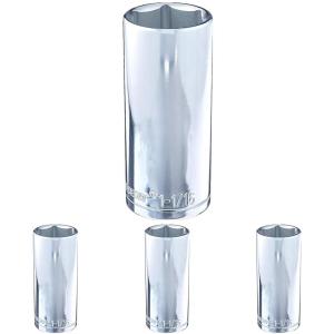 Crescent 1/2″ Drive 6 Point Deep SAE Socket 1-1/16″ – CDDS65N(One Size (Pack of 4))