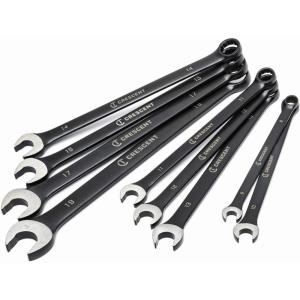Crescent 20 Piece X10 3/8″ Drive 6 Point Standard SAE/Metric Mechanics Tool Set – CSWS38B(Metric)