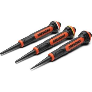 Crescent 3 Piece Set, 5″ Steel Punch – CNPS12332S(3 Pc. Gripped)