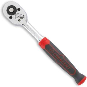 Crescent 3/8″ Drive 72 Tooth Stubby Quick Release Teardrop Ratchet 6-3/4″ – CRW11(72 tooth)