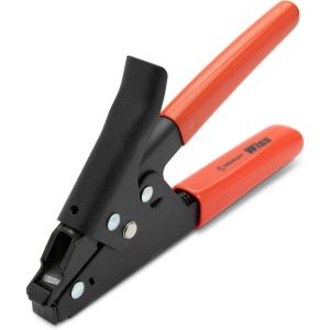 Crescent Cable Tie Tensioning Tool – Durable Hand Tool for Nylon Cable Ties – Includes Integrated Cut-Off Mechanism & Ergonomic Handle – WT1-7-1/2″, Red
