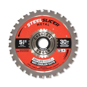 Crescent Circular Saw Blade 5 3/8” X 50 Tooth Medium Aluminum(Metal Cutting)
