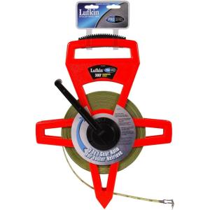 Crescent Lufkin 1/2″ x 300′ Pro Series Engineer’s Ny-Clad® Steel Tape Measure – PS1809DN