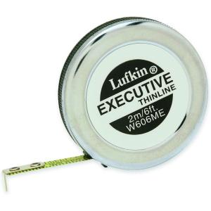 Crescent Lufkin 1/4″ x 6′ Executive Thinline Pocket Tape Measure – W606