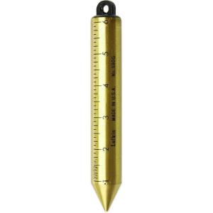 Crescent Lufkin 20 oz. Inage Solid Brass Cylindrical Blunt Point SAE Plumb Bob – 590GN