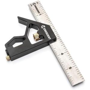 Crescent Lufkin 6″ Combo Square – L06CS, Multi, One Size