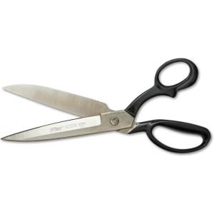 Crescent Wiss 12″ Wide Blade Bent Handle Industrial Shears – Professional Heavy Duty Utility Scissors Tool for Sewing Fabric, Upholstery, Carpet & Drapery – W22W