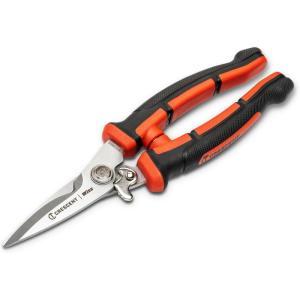 Crescent Wiss 8-1/2″ EZ Utility Snip – Easy Snips for Home Improvement, Repair Shops & Garden – Heavy Duty Electrician Tools – WEZSNIP(Pack of 1)