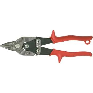 Crescent Wiss MetalMaster Offset Straight & Right Cut Aviation Snips – Heavy-Duty Metal Cutter with Spring-Loaded Return – Premium Hand Tool – M7R – 9-1/4″, Green(Bulldog)