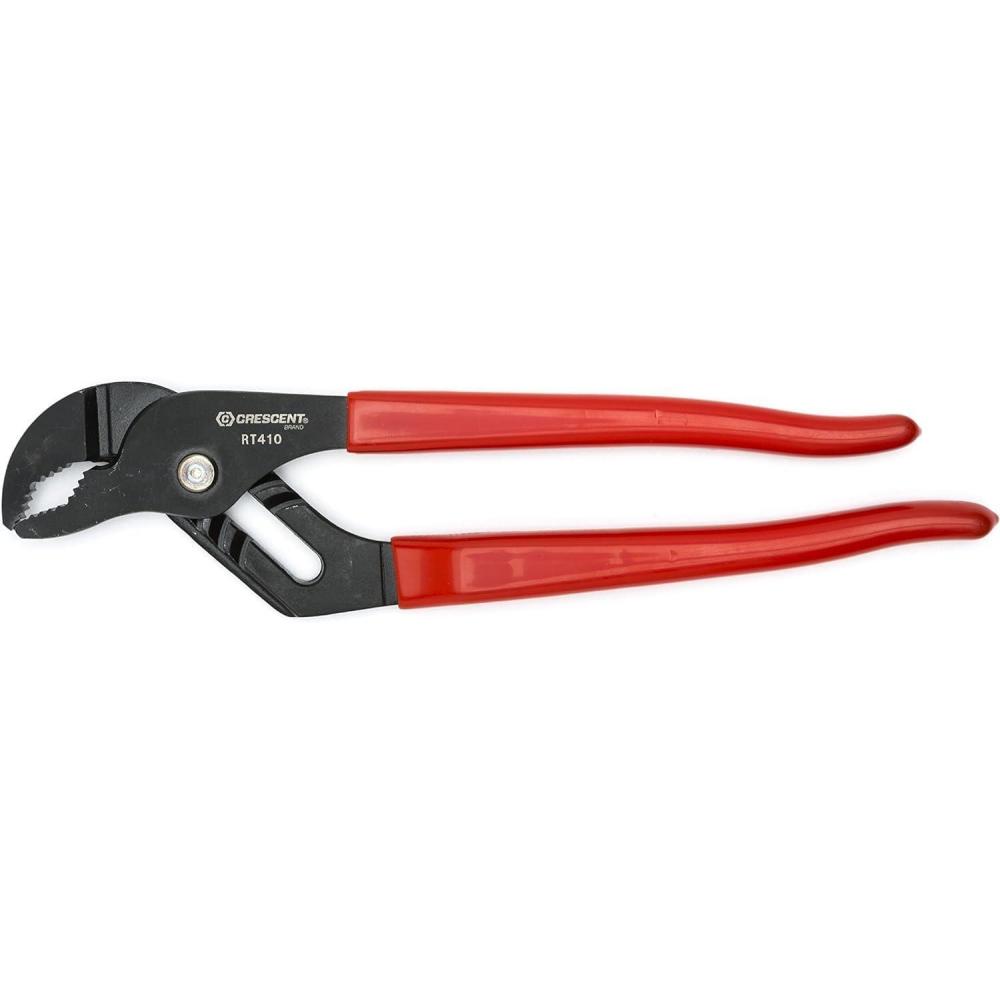 image:imageCrescent 10 Tongue amp Groove Plier VJaw Black Oxide  RT410CVN1 Count Pack of 1
