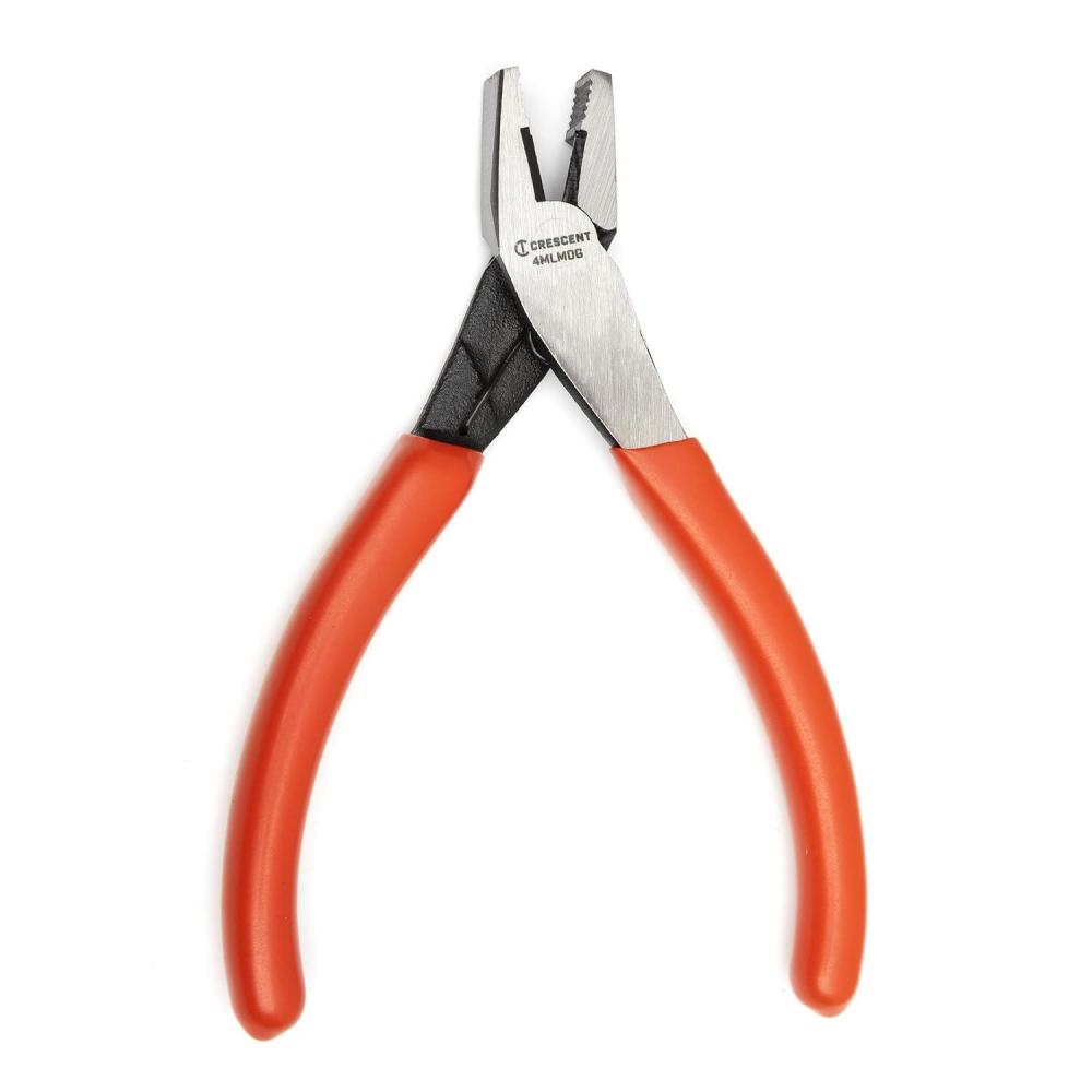 image:imageCrescent 4In Mini Dipped Handle Linesman Pliers