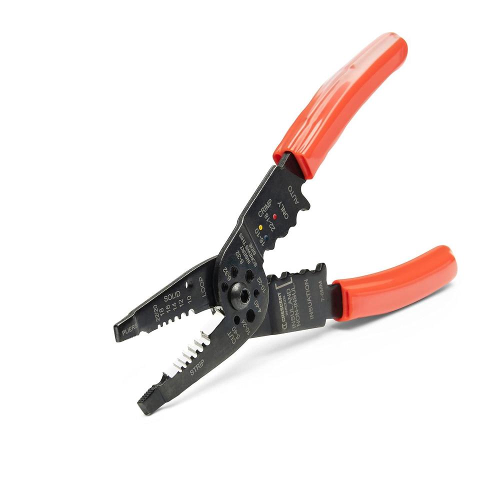 image:imageCrescent 8 Wire Stripper Crimper Cutter Dipped  8WSCCDG