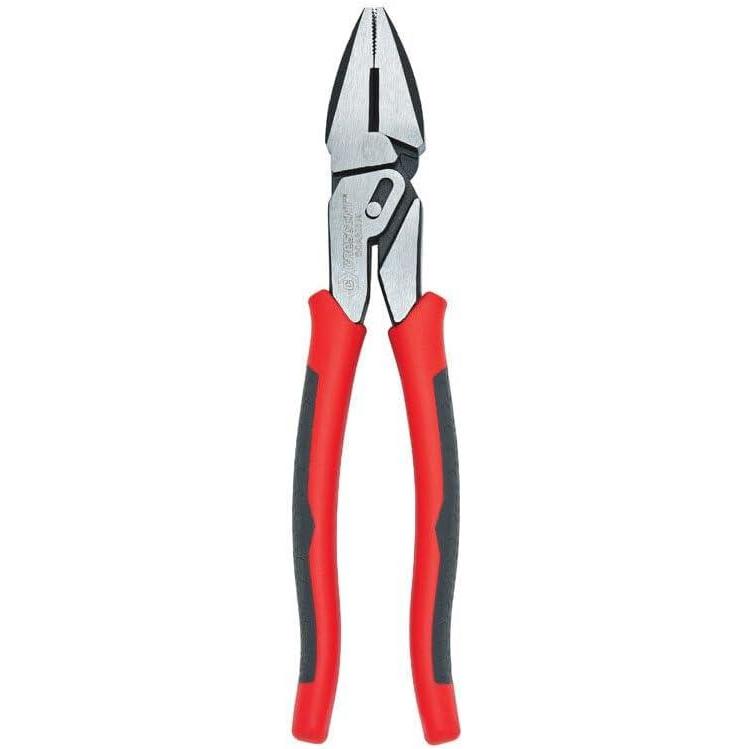image:imageCrescent 9 Linemans Compound Action Dual Material Pliers  CCA20509 Red9Inch
