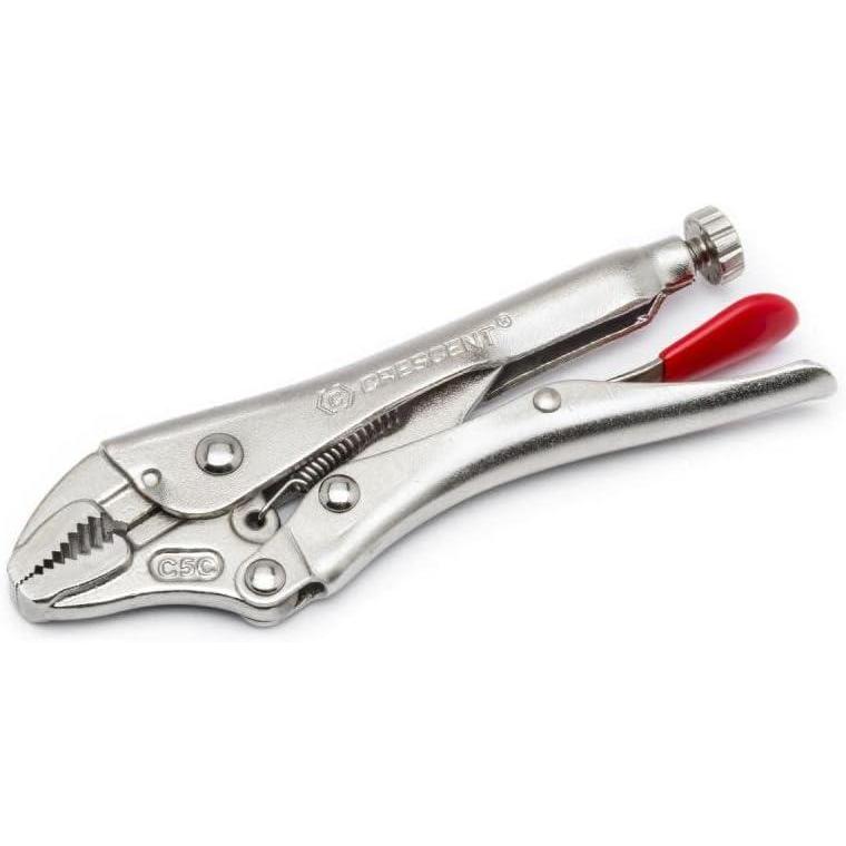 image:imageCrescent Curved Jaw Locking Pliers with Wire Cutter  Home DIY amp Professional Mechanic Hand Tool for Nuts amp Bolts Cables Wires  7  C7CVN5 inch