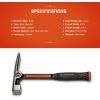 Crescent – Crescent 24 Oz. Steel Brick Hammer (CHSBK24)