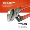 Crescent 10″ Smooth Jaw Dipped Handle Tongue & Groove Pliers – Versatile Hand Tool for Home Improvement & Plumbing Tasks – 10TGSJDG