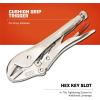 Crescent 10″ Straight Jaw Locking Pliers – C10SVN(C10SVN (Pack of 2))