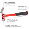Crescent 18 oz. Steel Indexing Claw Hammer with Cushion Grip Handle – CINDEX18 , Black