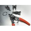 Crescent 5 Piece Snap Ring Pliers Set – Lock Ring Pliers for Internal & External Snap Rings – Removes & Installs Snap Rings – With 4 Interchangeable Heads & Dipped Handles – 7SRPS