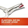 Crescent 6″ Locking C-Clamp with Swivel Pads – Carded – C6CCSVN, Red(C6CCVN)
