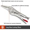 Crescent 6″ Long Nose Locking Pliers with Wire Cutter – C6NVN