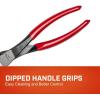 Crescent 8″ Heavy-Duty Diagonal Flush Cutting Pliers – Bagged – 5438CENN
