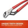 Crescent RT48CVN V-Jaw Tounge and Groove Dipped Grip Plier, 8″ Size