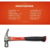 Tools Crescent – Hammer, Fiberglass, REG, RIP, 20OZ, Crescent (11418C-06)